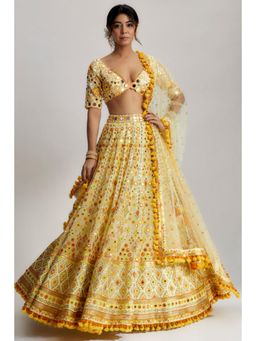 Gopi Vaid - Anha Lehenga with Blouse and Dupatta