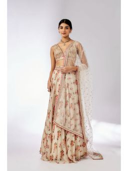 Gopi Vaid - Esha Lehenga with Blouse and Dupatta