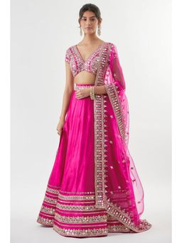 Gopi Vaid - Maanyata Lehenga with Blouse and Dupatta