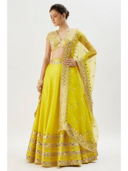 Gopi Vaid - Maanyata Lehenga with Blouse and Dupatta