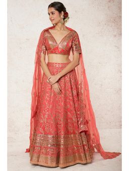 Gopi Vaid - Sharvi Lehenga with Blouse and Dupatta