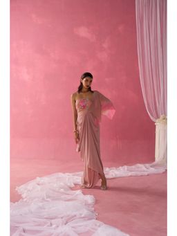 Rukinder Kumar - Blushing Petals Skirt Set