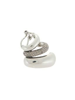 Demarson - Alexa Trio Women's Crystal Embellished Ear Cuff Silver