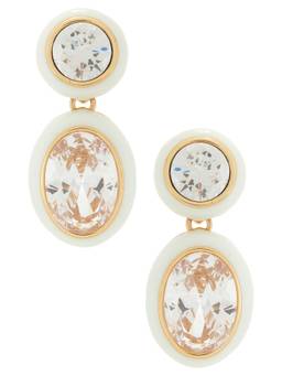 Ettika - Crystal Duet Women's Gold-Tone Drop Earrings Gold