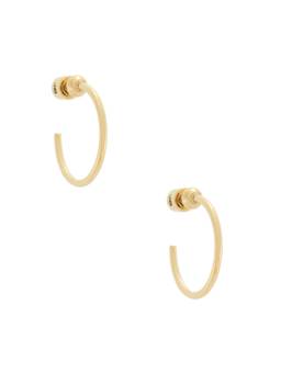 Jenny Bird - Mini Icon Women's Lightweight Metal Hoop Earrings Gold
