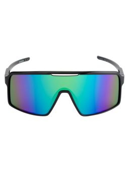 Royal Enfield - Men Shield Full Rim Green Lens Sunglasses (99)