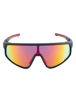 Royal Enfield - Men Shield Full Rim Red Lens Sunglasses (135)