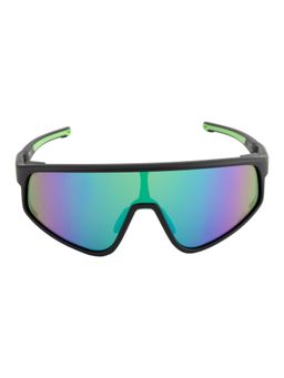 Royal Enfield - Men Shield Full Rim Green Lens Sunglasses (135)