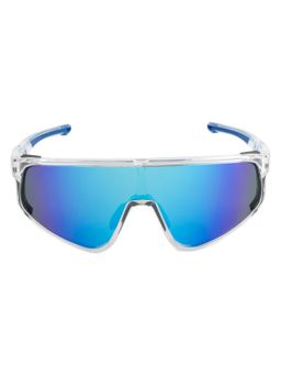 Royal Enfield - Men Shield Full Rim Blue Lens Sunglasses (135)