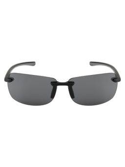 Royal Enfield - Men Rectangular Rimless Grey Lens Sunglasses (63)