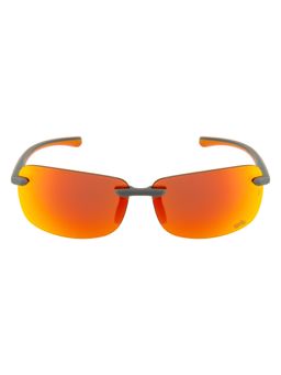 Royal Enfield - Men Rectangular Rimless Orange Lens Sunglasses (63)