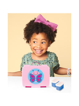 Skip Hop - Pink Butterfly Zoo Bento Lunch Box