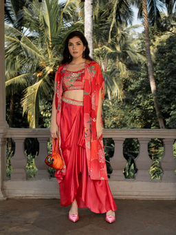 Paulmi & Harsh - Romantic Floral Jacket (Set of 4)