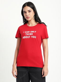R&B - Typographic Regular Women T-Shirt