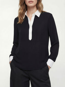 Cover Story - Black Solid Shirt