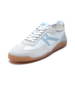Rare Rabbit - Grey Leather Lace-Ups Sneakers