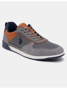 U.S. POLO ASSN. - Ignacio Stylish Smart Grey Casual Sneakers for Men