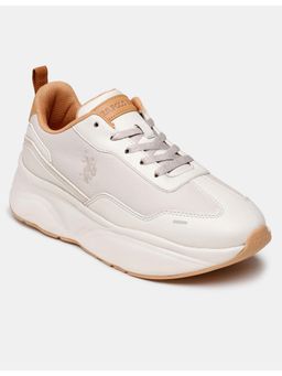 U.S. POLO ASSN. - Stace Stylish Beige Casual Sneaker for Men