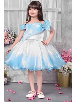 Lagorii - Blue Ombre Flared Dress