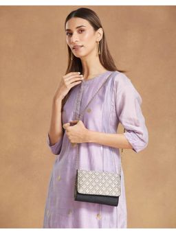 Fabindia - Black Silk Blend Clutch