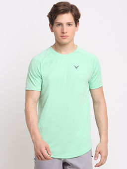 INVINCIBLE - Blue Mens Scoop Round Neck T-Shirt