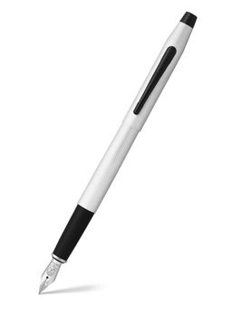 Cross - Classic Century Brushed Chrome Engraving With Stainless Steel Pen