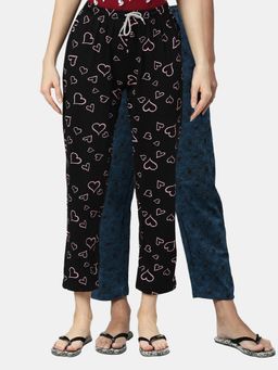 Kryptic - Women Printed Pure Cotton Lounge Pants (Pack of 2)