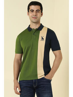 Allen Solly - Green Polo T-Shirt