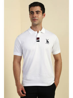 Allen Solly - White Polo T-Shirt