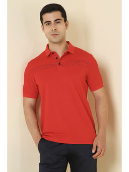 Allen Solly - Red Polo T-Shirt