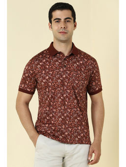 Allen Solly - Brown Polo T-Shirt