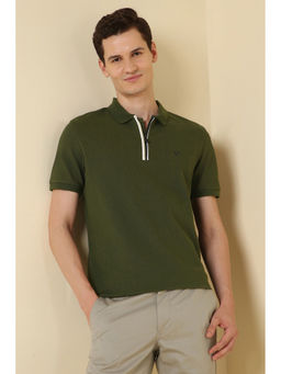 Allen Solly - Olive Polo T-Shirt