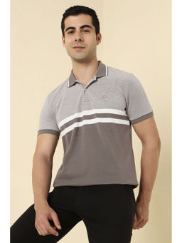 Allen Solly - Grey Polo T-Shirt