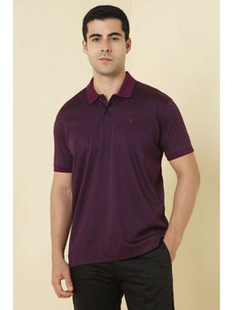 Allen Solly - Purple Polo T-Shirt