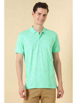 Allen Solly - Green Polo T-Shirt