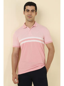 Allen Solly - Pink Polo T-Shirt