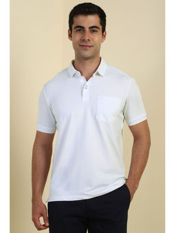 Allen Solly - White Polo T-Shirt