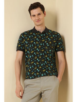 Allen Solly - Black Polo T-Shirt