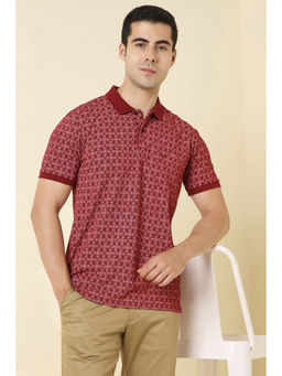 Allen Solly - Red Polo T-Shirt