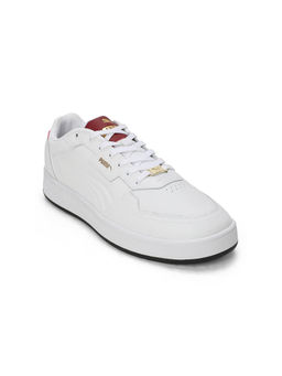 Puma - Court Classic Lux White Sneakers