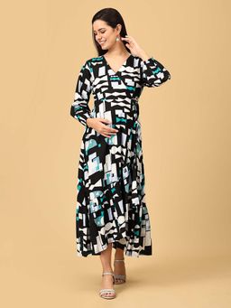 The Mom Store - Color Me Black Maternity Dress