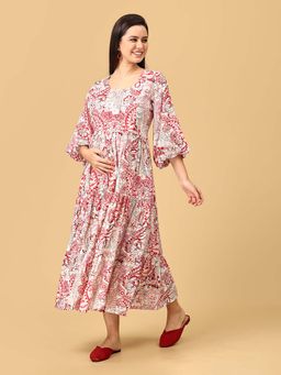 The Mom Store - Paisley Parade Maternity Dress