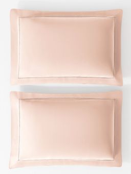 SANSAAR A D'DECOR BRAND LIVE CONSCIOUSLY - Peach Pillow Cover