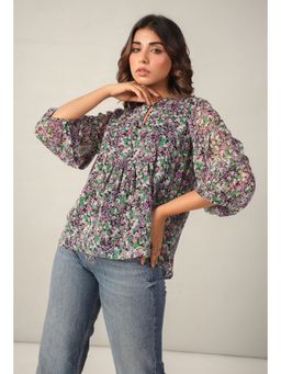 June 9 Clothing - Womens Multi-Color Top