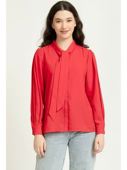 June 9 Clothing - Womens Red Shirt