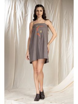 Thread Game - Womens Grey Dress