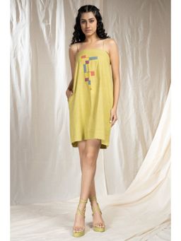 Thread Game - Womens Yellow Dress