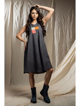 Thread Game - Womens Black Dress