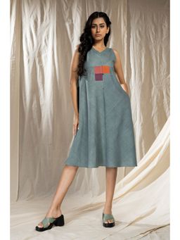 Thread Game - Womens Blue Dress