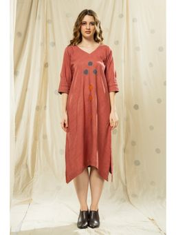 Thread Game - Womens Rust Dress